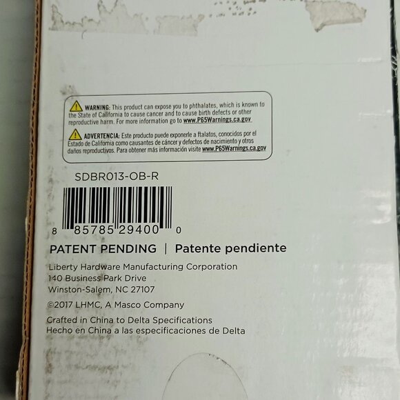 Delta Bath New Delta Everly Bronze2 Handles For Sliding Bathtub Or